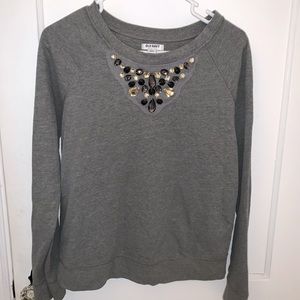 Old Navy Sweatshirt Embellished Size Small